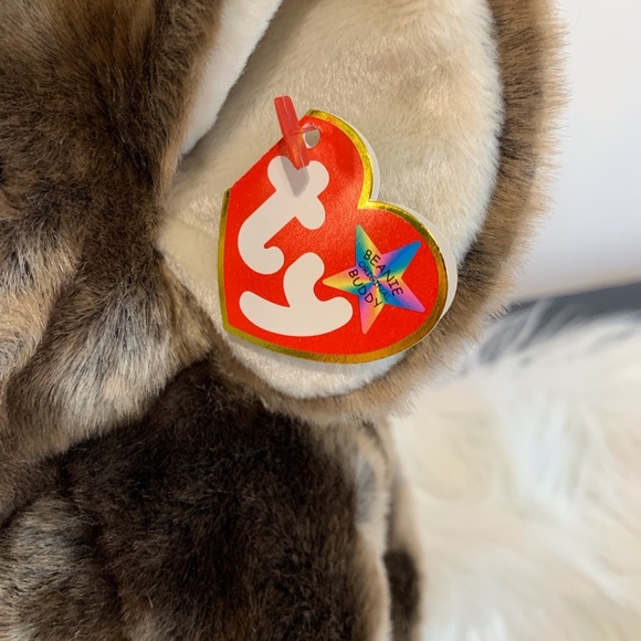 Ty (27) Brown Elephant Stuffed Animal “Trumpet” - Picture 2 of 10